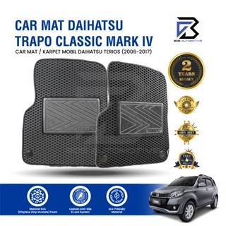Karpet Mobil DAIHATSU TERIOS (2006 - Sekarang) - Karpet Mobil Fullset Anti Slip - Carmat Trapo Classic Mark IV Original - foto-variasi-1