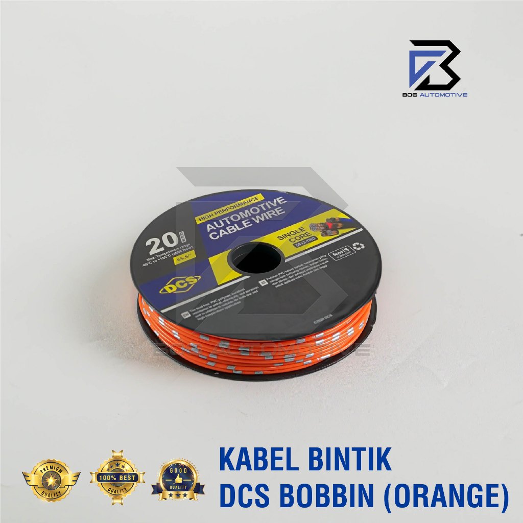 Kabel Bintik 1.5MM x 20M DCS Kabel Otomotif Body Mobil Motor Serabut Tembaga (BOBIN) - foto-variasi-8