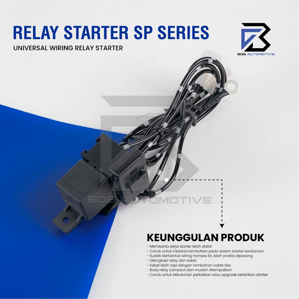 [MX] Kabel Relay Set Starter / Riley Starter Mobil BOSCH SP SERIES Universal - foto-produk-3