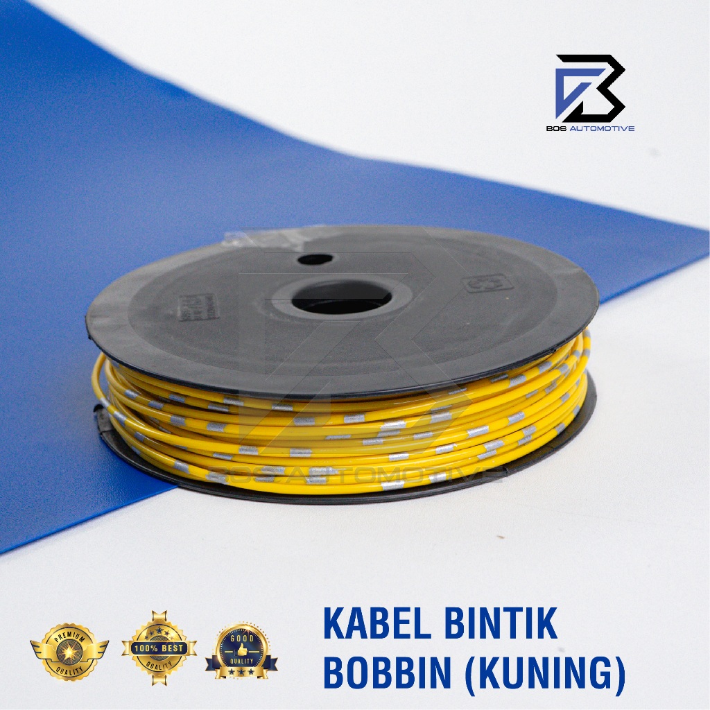 Kabel Bintik AVSS 0.85MM x 20M Kabel Otomotif Body Mobil Motor Serabut Tembaga Murni (Bobin) - foto-variasi-1