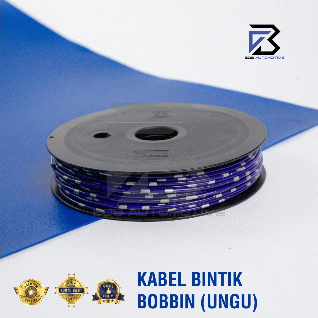 Kabel Bintik AVSS 0.85MM x 20M Kabel Otomotif Body Mobil Motor Serabut Tembaga Murni (Bobin) - foto-variasi-6