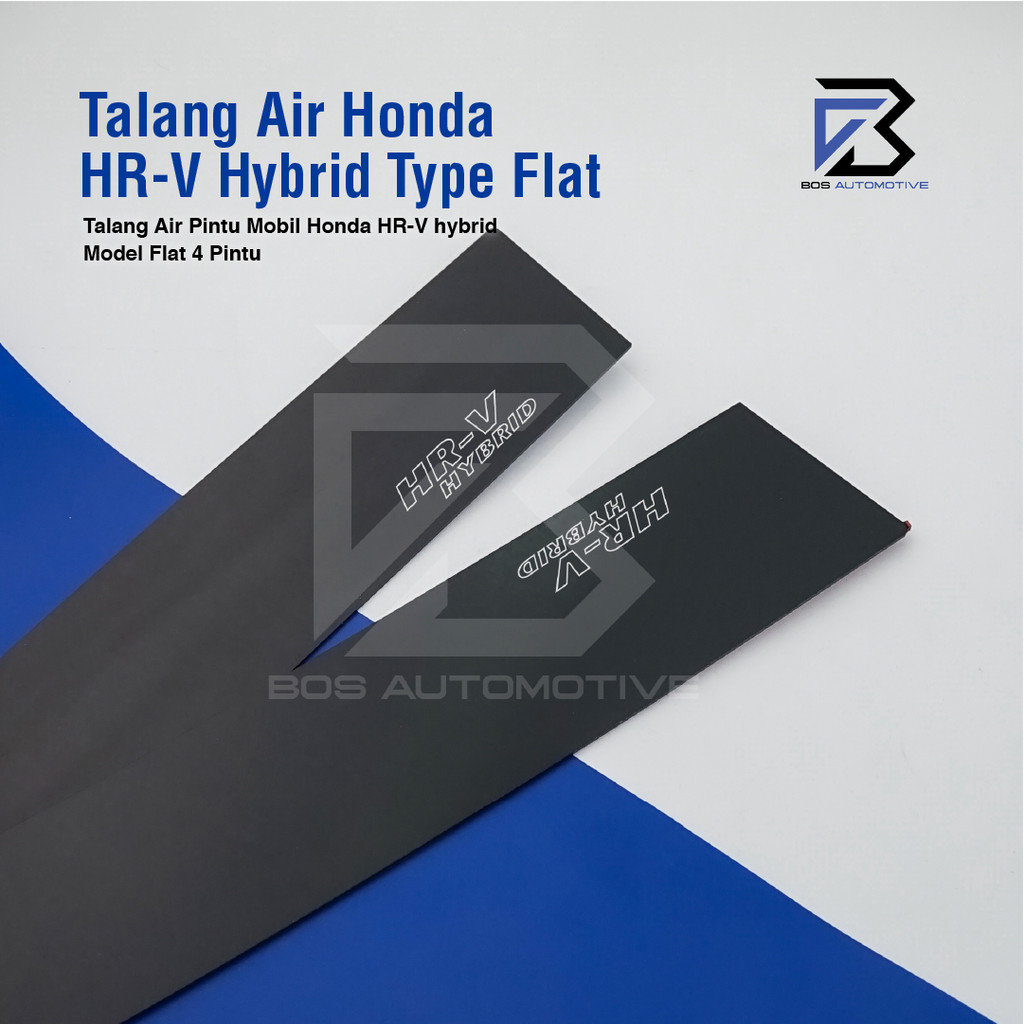 Talang Air Pintu untuk Mobil HRV Hybrid 2022 - 2026 Model Flat Rata 4 Pintu - foto-produk-1