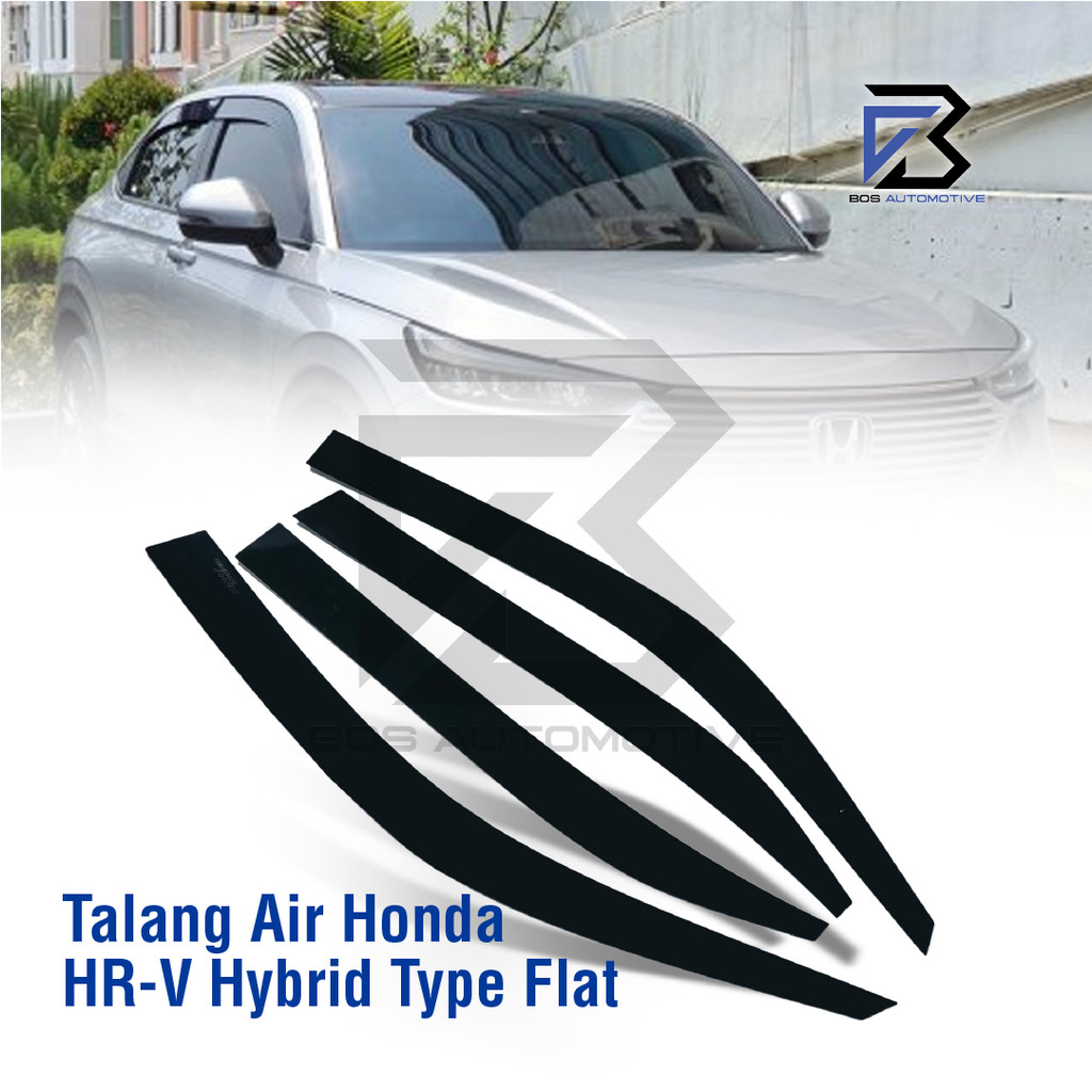Talang Air Pintu untuk Mobil HRV Hybrid 2022 - 2026 Model Flat Rata 4 Pintu - foto-produk-4