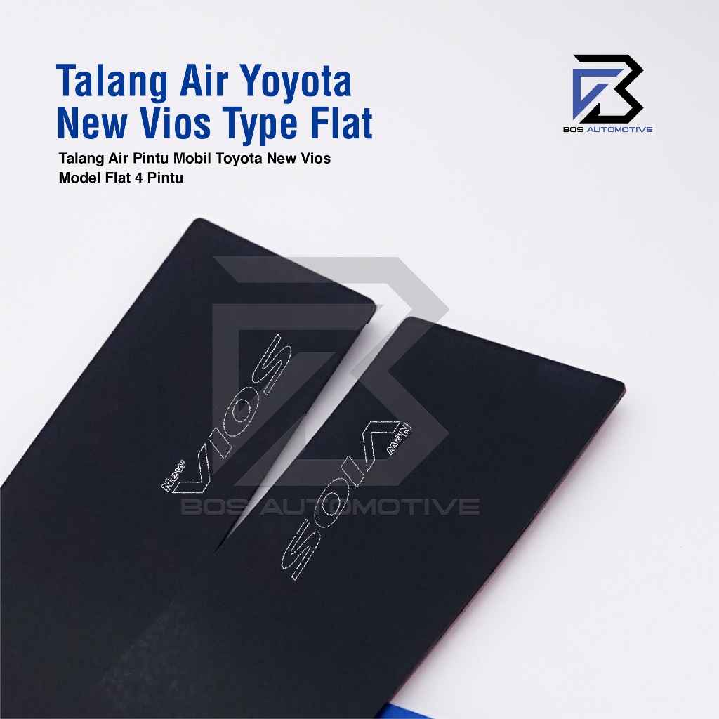 Talang Air Pintu Mobil Toyota New Vios 2008 â€“ 2012 Model Flat 4 Pintu - foto-produk-1