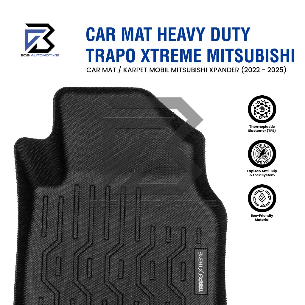 Karpet Mobil MITSUBISHI XPANDER (2022 - Sekarang) - Car Mats Premium Trapo 3D Xtreme Original - foto-produk-1
