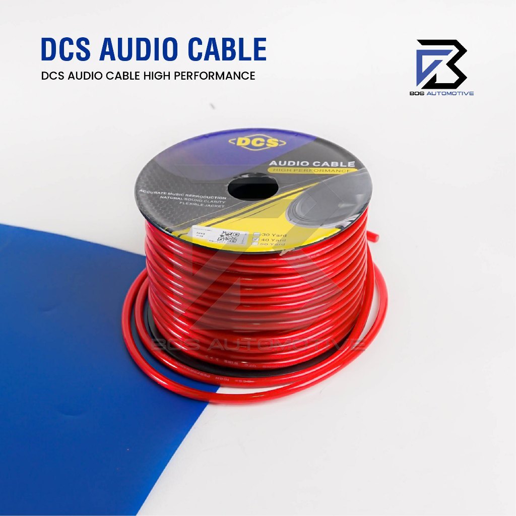 [DCS] Kabel Power Audio Mobil 8 AWG / Kabel Speaker / Kabel Setrum / 37 Meter - 40 Yard - foto-produk-3