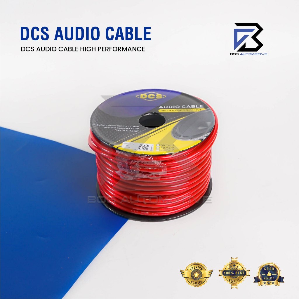 [DCS] Kabel Power Audio Mobil 8 AWG / Kabel Speaker / Kabel Setrum / 37 Meter - 40 Yard