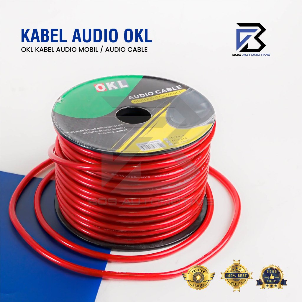 [DCS] Kabel Power Audio Mobil 8 AWG / Kabel Speaker / Kabel Setrum / 37 Meter - 40 Yard - foto-variasi-2