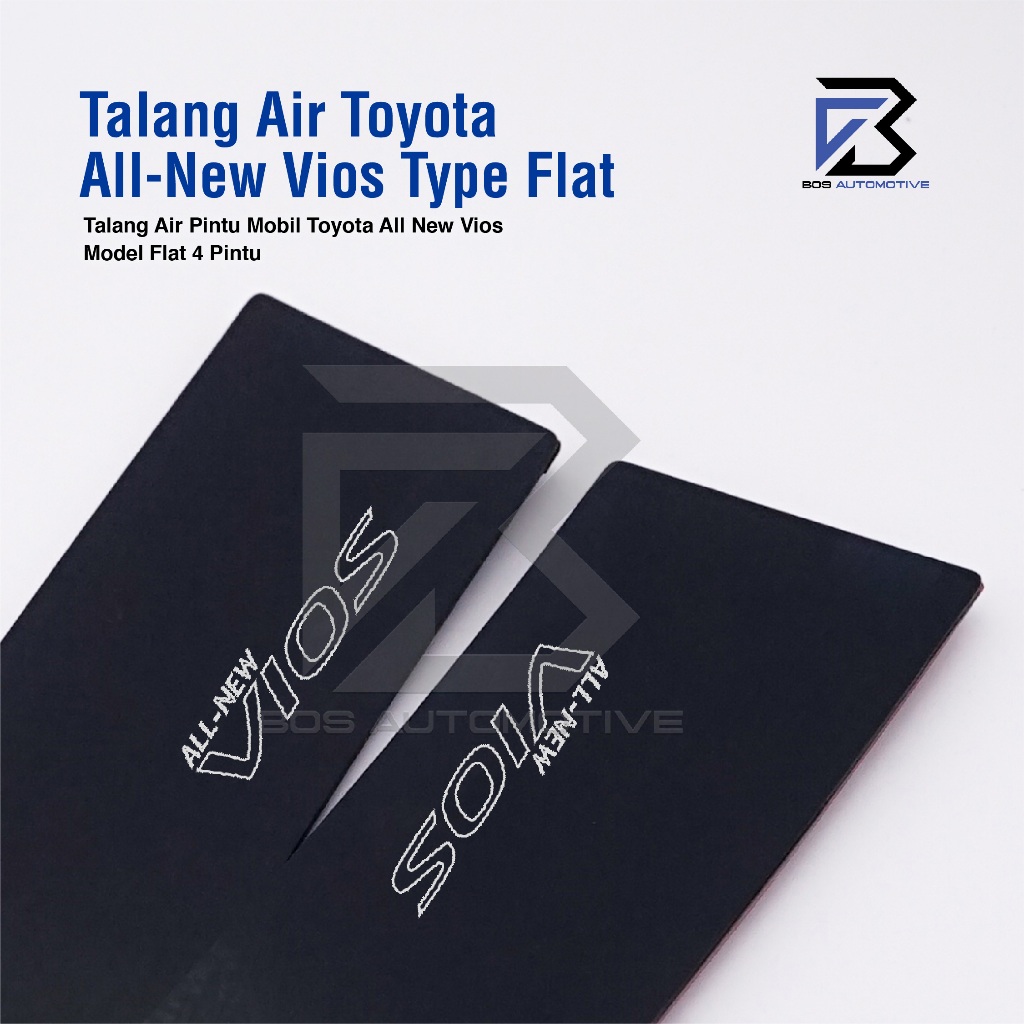 Talang Air Pintu Mobil Toyota All New Vios 2013 â€“ 2021 Model Flat 4 Pintu - foto-produk-1