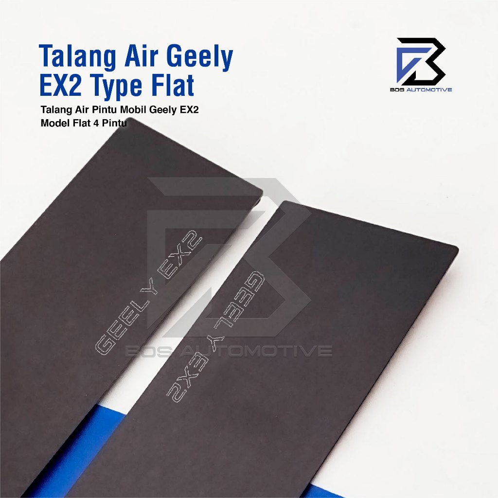 Talang Air Pintu Mobil GEELY EX2 2026 Model Flat Rata 4 Pintu - foto-produk-1