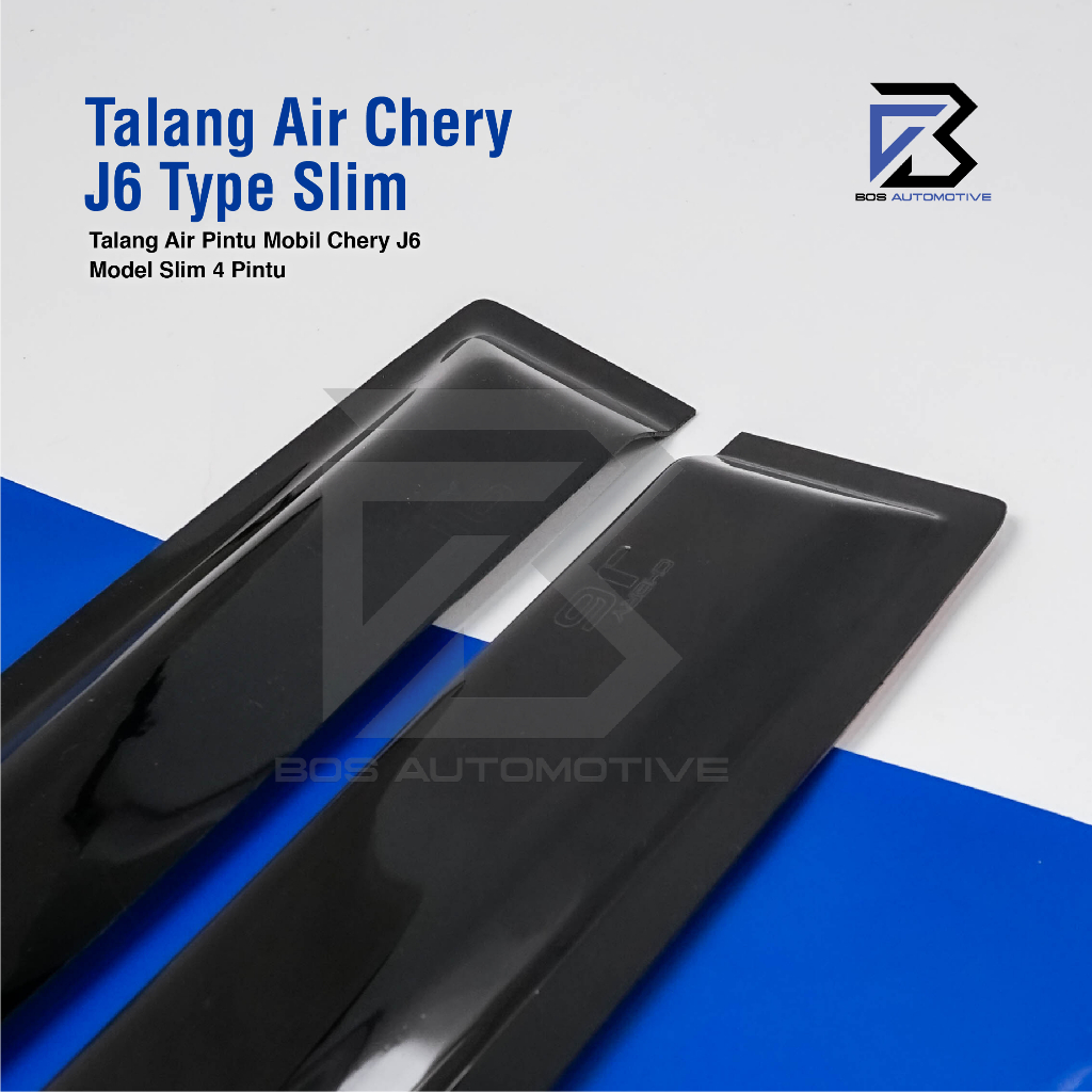 Talang Air Pintu untuk Mobil Chery J6 2024 â€“ 2025 Model Slim 4 Pintu - foto-produk-1