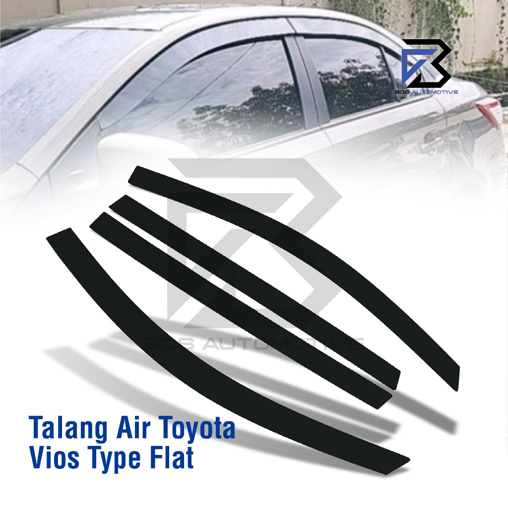 Talang Air Pintu Mobil Toyota Vios 2003 â€“ 2007 Model Flat 4 Pintu - foto-produk-5
