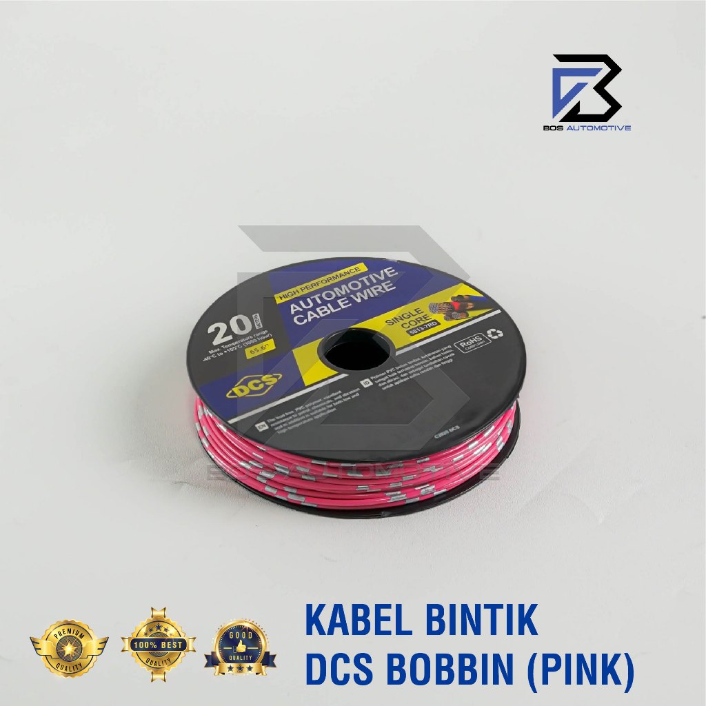 Kabel Bintik 0.85MM x 20M DCS Kabel Otomotif Body Mobil Motor Serabut Tembaga (BOBIN) - foto-variasi-10