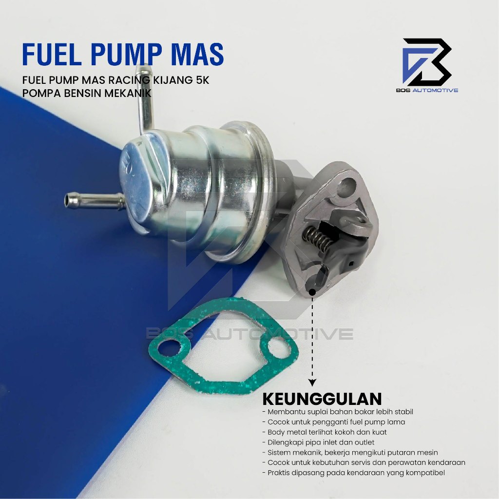 Fuel Pump Mekanik MAS Toyota Kijang 5K Karburator 13111 Pompa Bensin High Quality Mechanical Fuel Pump - foto-produk-3