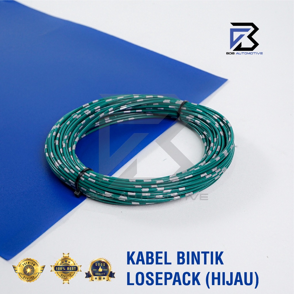 Kabel Bintik AVSS 0.85MM x 5M Kabel Otomotif Body Mobil Motor Serabut Tembaga - foto-variasi-7