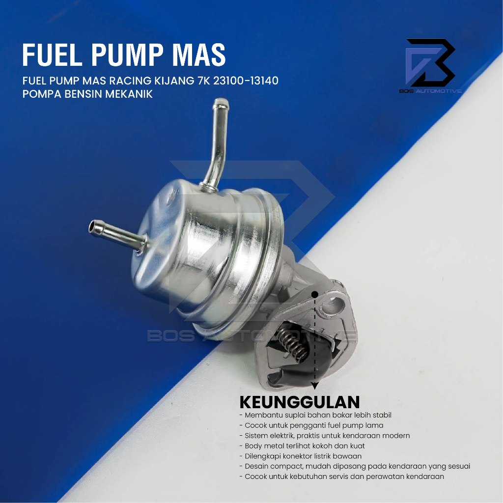 Fuel Pump Mekanik MAS Toyota Kijang 7K Karburator 13140 Pompa Bensin High Quality Mechanical Fuel Pump - foto-produk-3