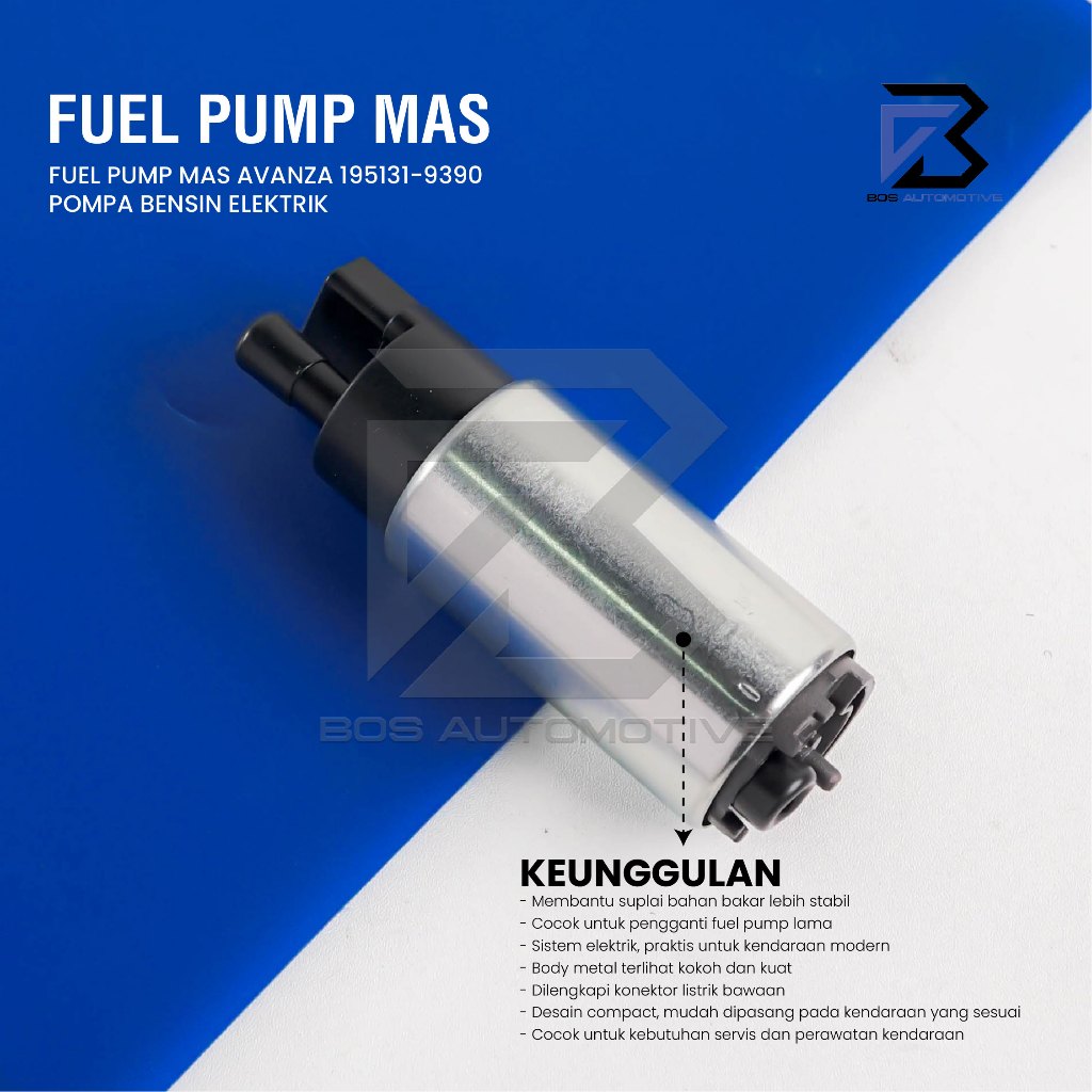 Fuel Pump MAS Toyota Avanza 9390 Pompa Bensin Elektrik High Quality Electric Fuel Pump Mobil Injeksi - foto-produk-3