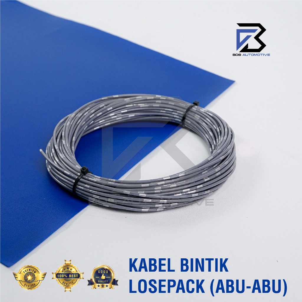 Kabel Bintik AVSS 0.85MM x 20M Kabel Otomotif Body Mobil Motor Serabut Tembaga - foto-variasi-11