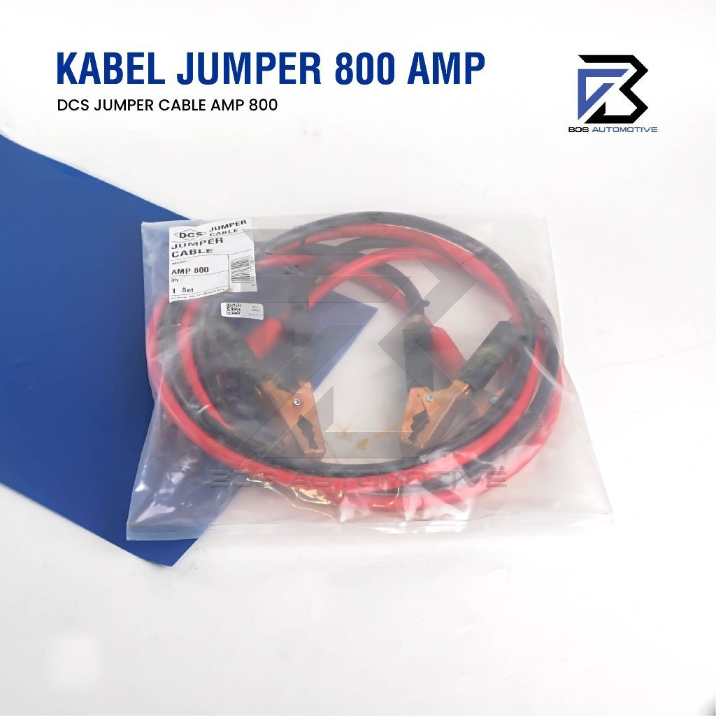 Kabel Jumper Aki 800 Ampere Car Emergency Battery Accu Cable Jumper Jumbo High Quality - foto-produk-3