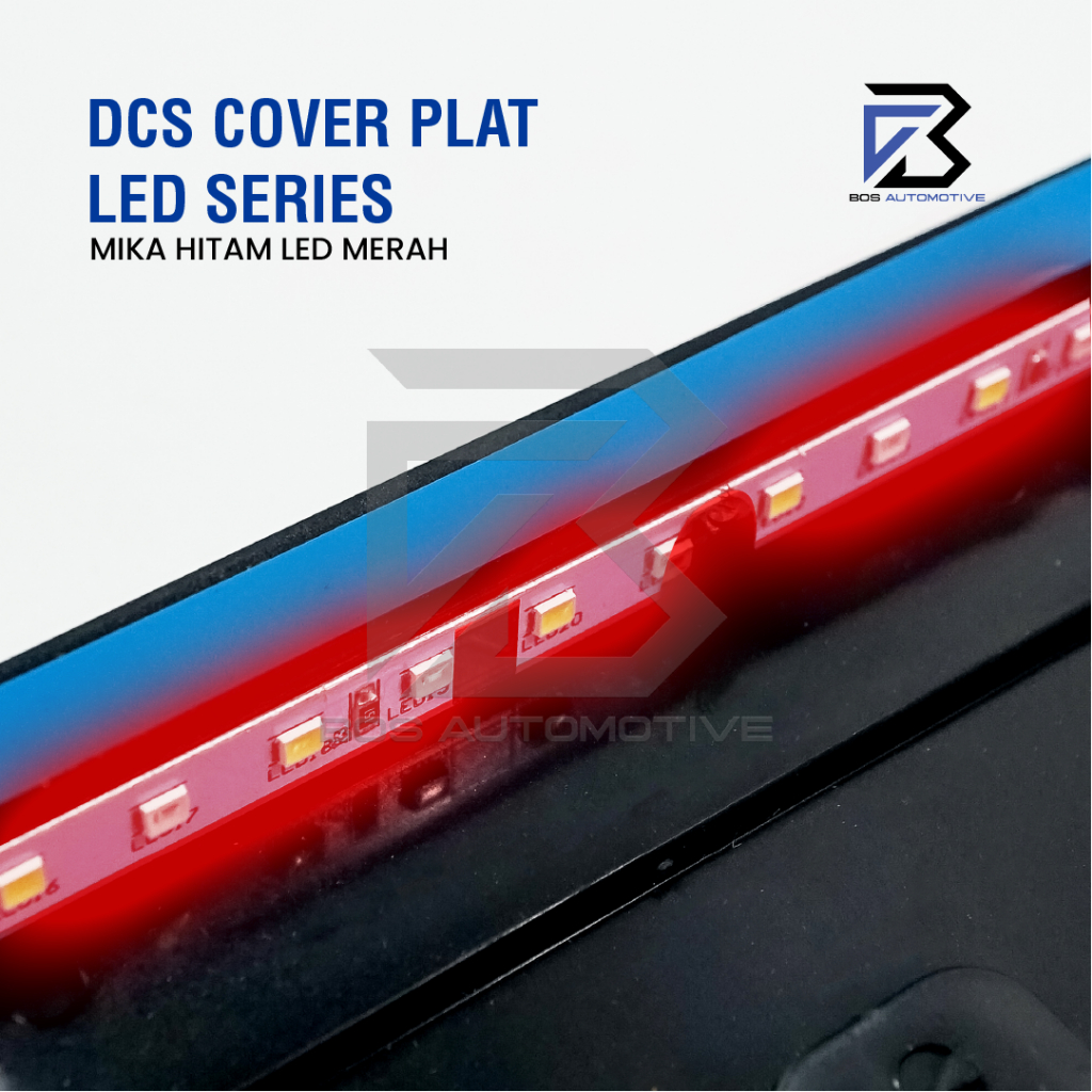 DCS Cover / Dudukan / Tempat / Frame / Breket / Bingkai / Rumah / Tatakan Plat Nomor Mobil Model 2 lampu - foto-produk-4