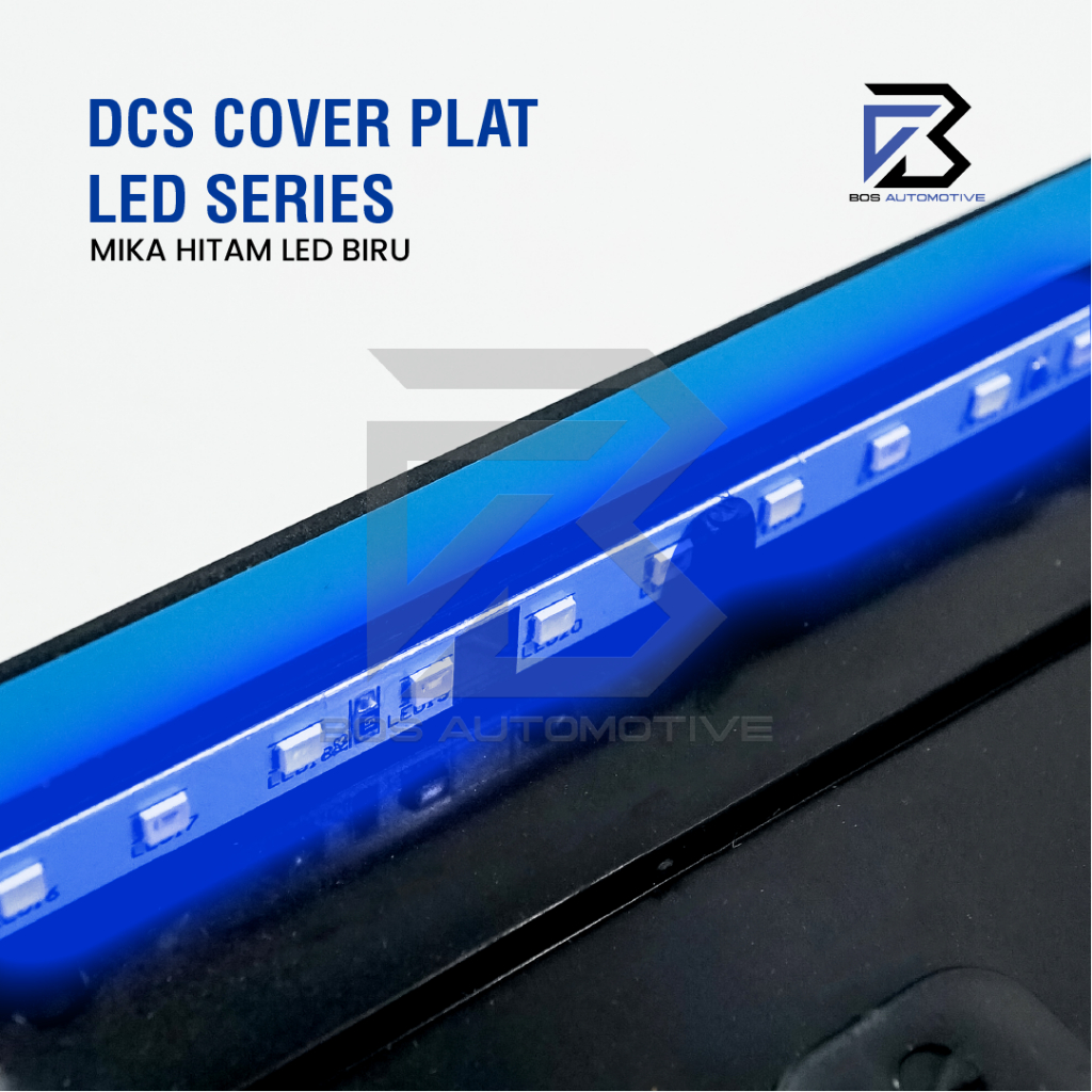 DCS Cover / Dudukan / Tempat / Frame / Breket / Bingkai / Rumah / Tatakan Plat Nomor Mobil Model 2 lampu - foto-variasi-2
