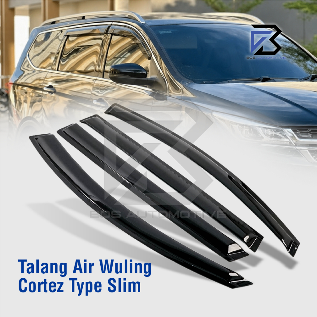 Talang Air Pintu Mobil Wuling Cortez 2018 â€“ 2022 Model Slim 4 Pintu - foto-produk-4