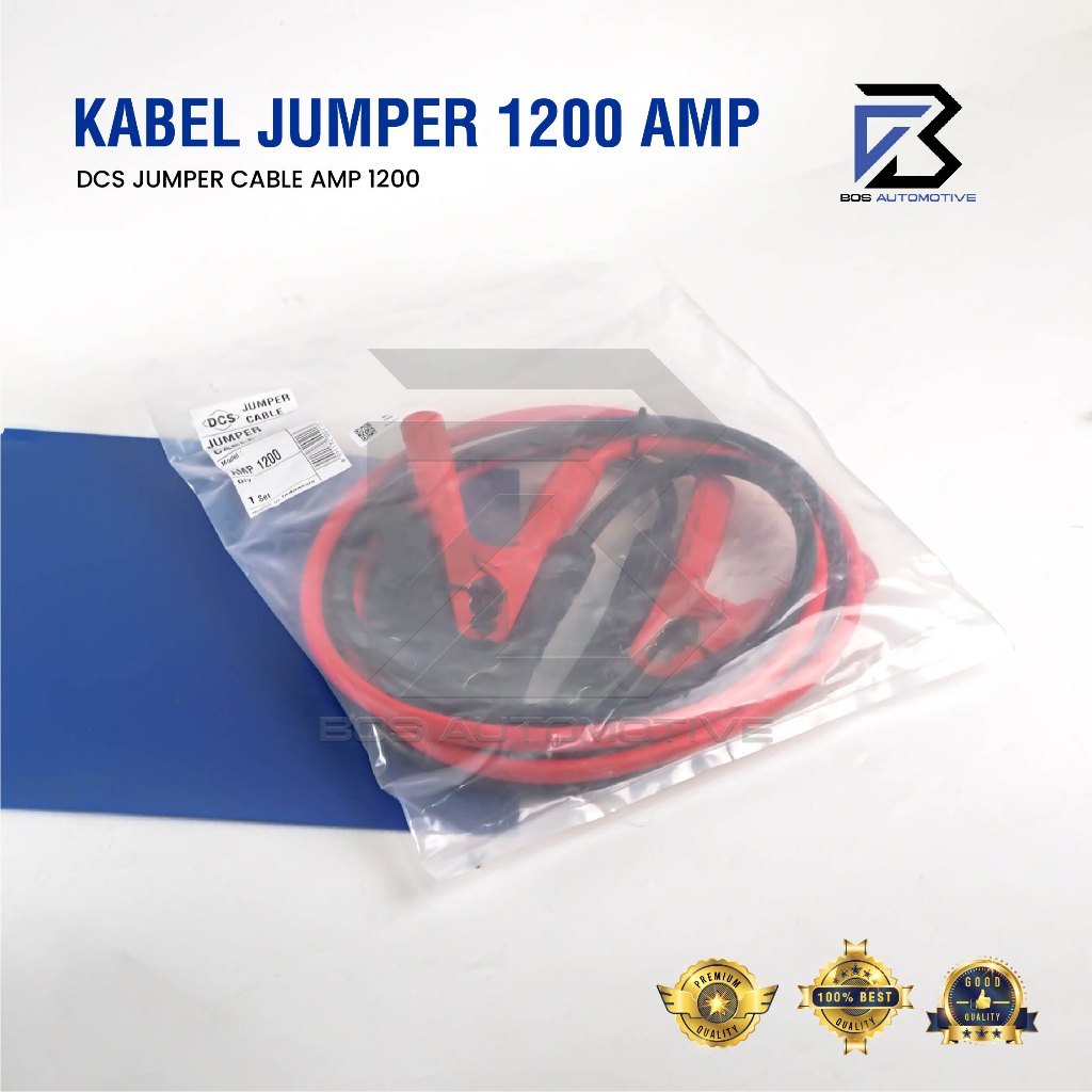 Kabel Jumper Aki 1200 Ampere Car Emergency Battery Accu Cable Jumper Jumbo High Quality - foto-produk-1