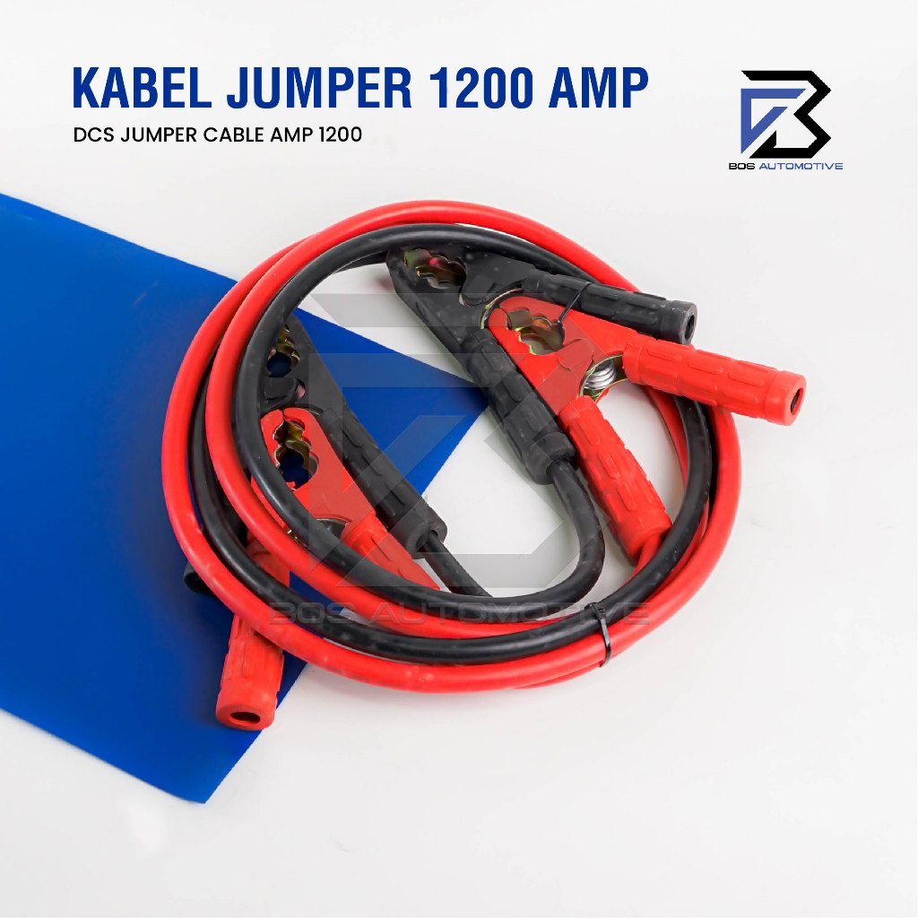 Kabel Jumper Aki 1200 Ampere Car Emergency Battery Accu Cable Jumper Jumbo High Quality - foto-produk-3