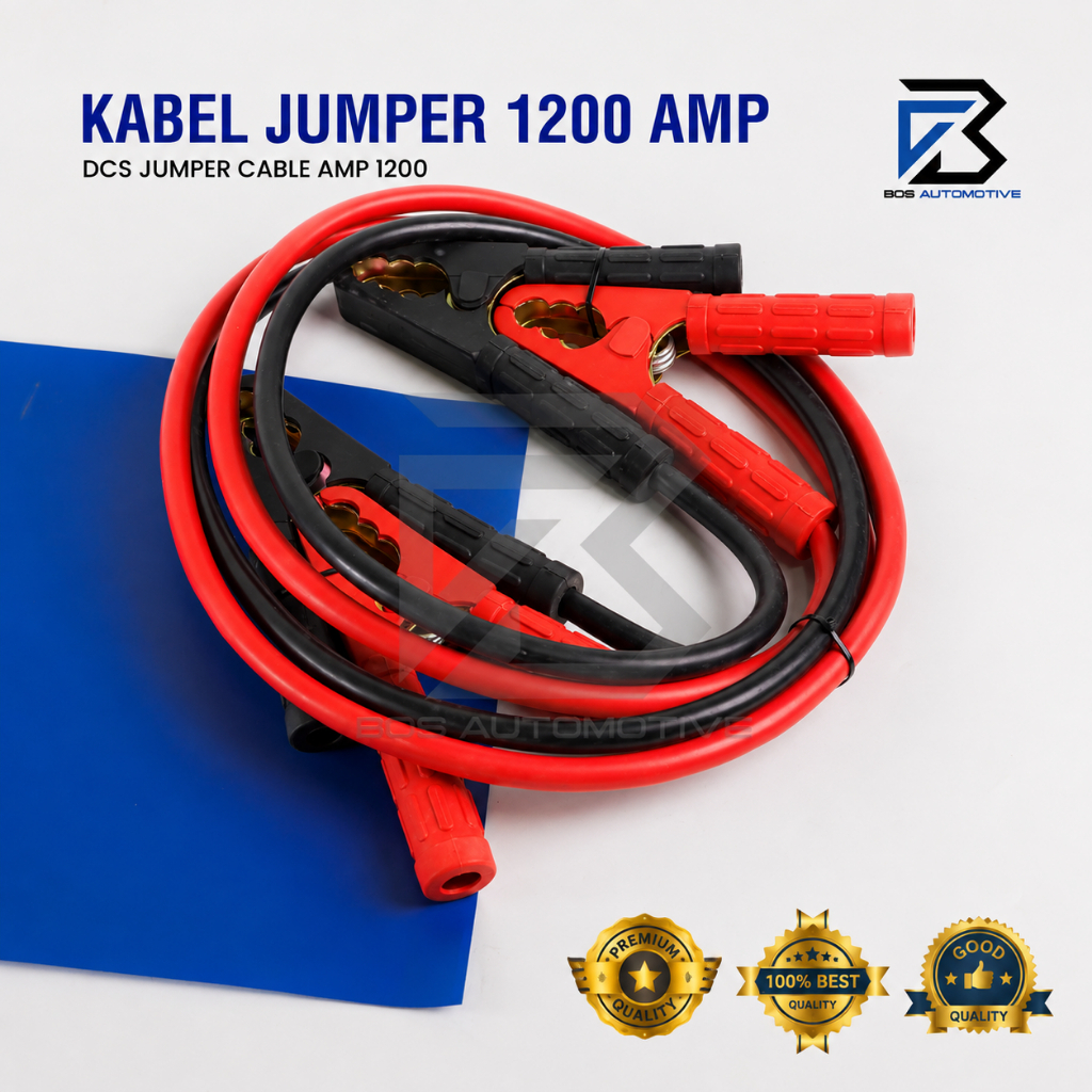 Kabel Jumper Aki 1200 Ampere Car Emergency Battery Accu Cable Jumper Jumbo High Quality