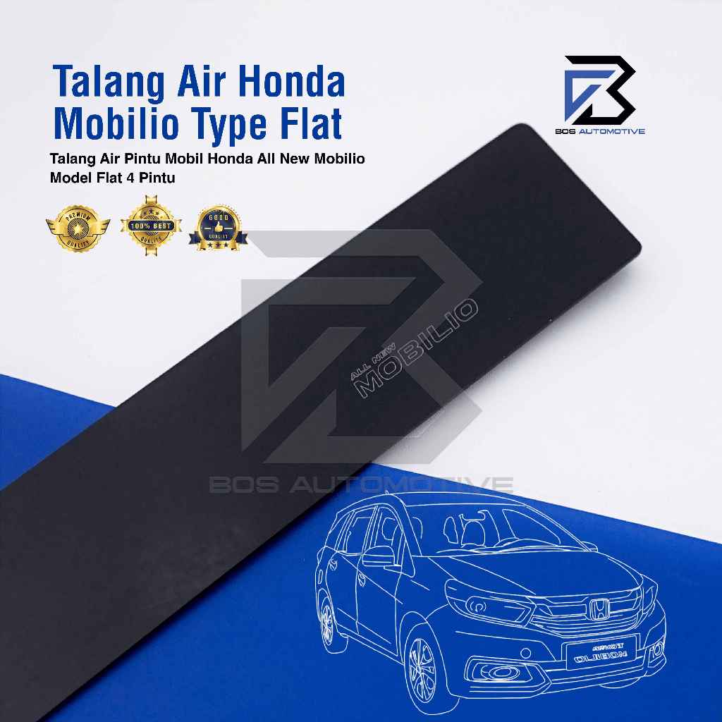 Talang Air Pintu Mobil Honda All New Mobilio 2017 â€“ 2022 Model Slim  4 Pintu - foto-variasi-1