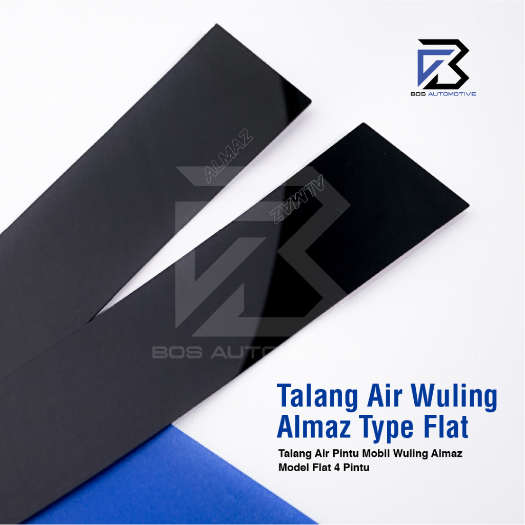 Talang Air Pintu Mobil Wuling Almaz 2019 â€“ 2023 Model Flat Rata 4 Pintu - foto-produk-1