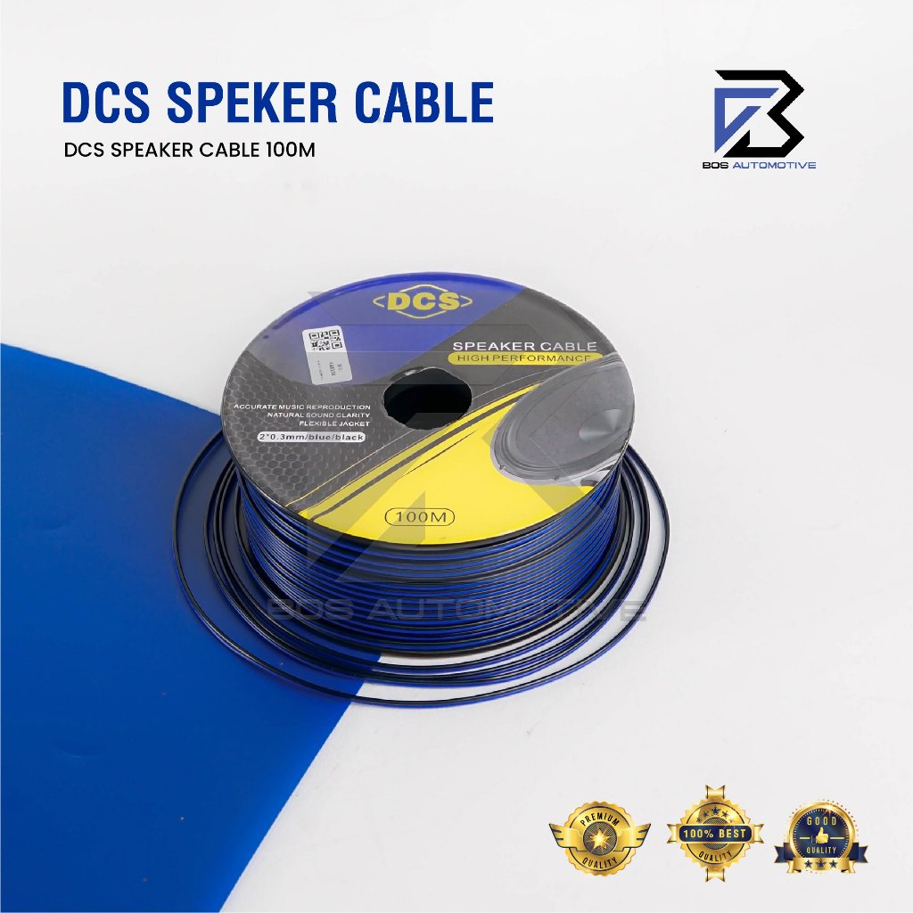 DCS Kabel Tweeter Audio Speaker Mobil 2x12 100m Serabut Tembaga - foto-variasi-2