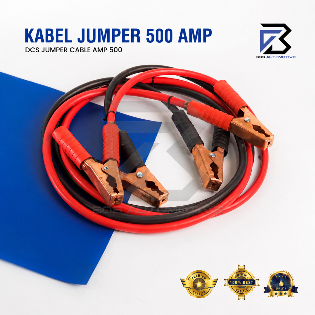 Kabel Jumper Aki 500 Ampere Car Emergency Battery Accu Cable Jumper Jumbo High Quality