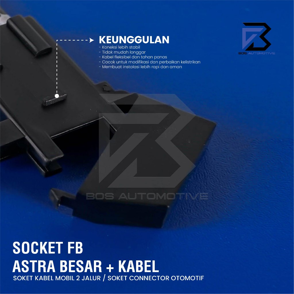 Soket Sikring Besar / Rumah Sikring Tancap / Socket Sekring Fuse Box (ASTRA BESAR) - foto-produk-3