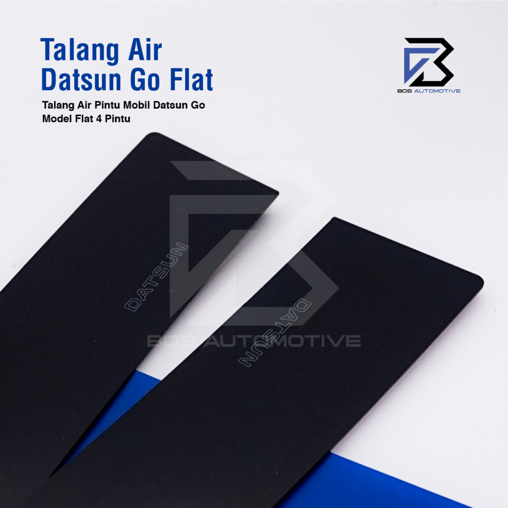 Talang Air Pintu Mobil Datsun GO+ Panca 2015 - 2022 Model Flat Rata  4 Pintu - foto-produk-1
