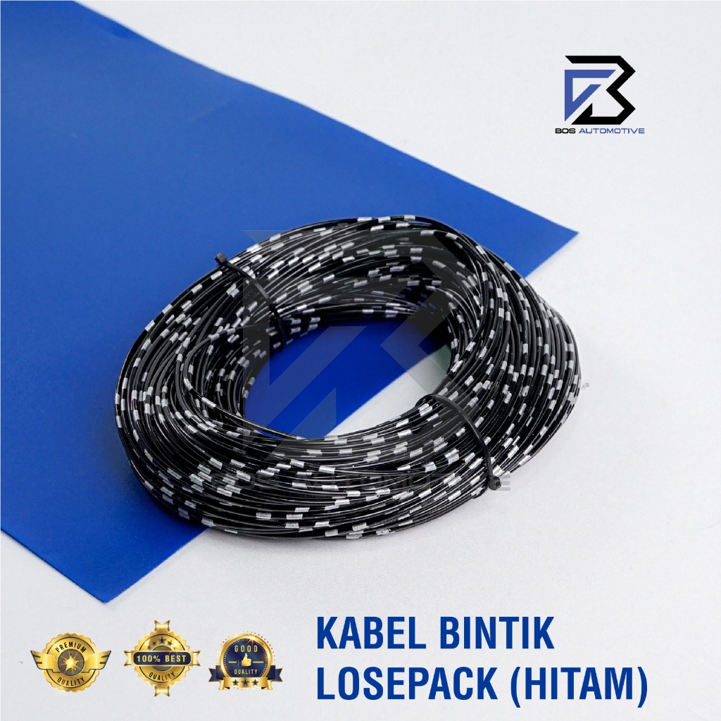 Kabel Bintik AVSS 0.85MM x 1000M Kabel Otomotif Body Mobil Motor Serabut Tembaga - foto-variasi-3