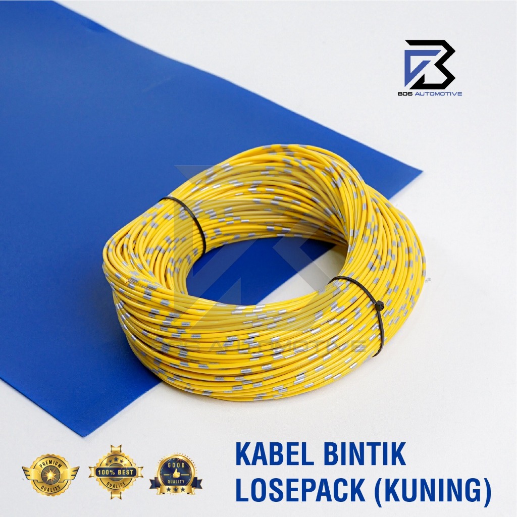Kabel Bintik AVSS 0.85MM x 1000M Kabel Otomotif Body Mobil Motor Serabut Tembaga - foto-variasi-4