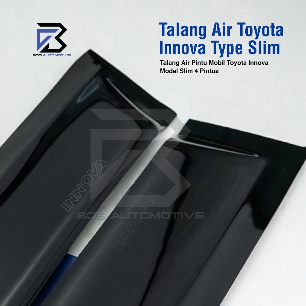 Talang Air Pintu Mobil Toyota Innova 2003 â€“ 2015 Model Slim 4 Pintu - foto-produk-1