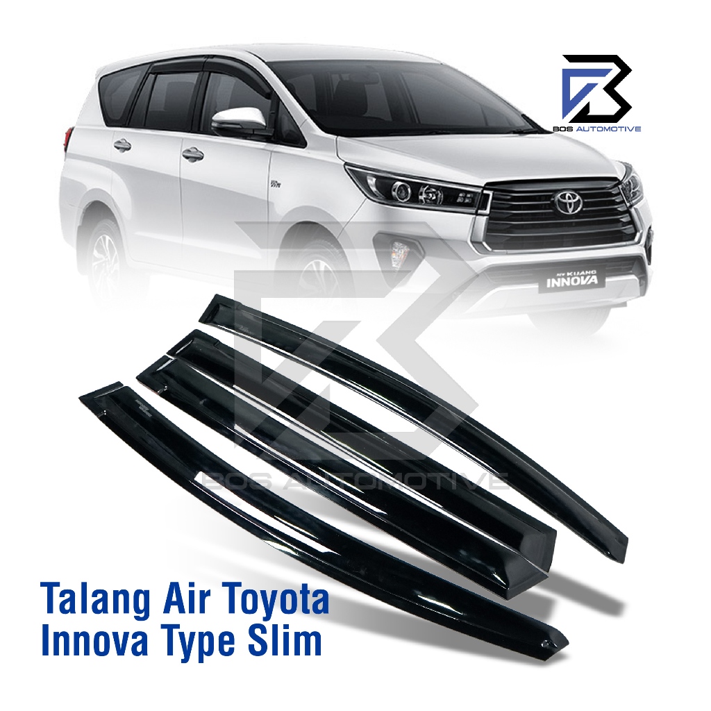 Talang Air Pintu Mobil Toyota Innova 2003 â€“ 2015 Model Slim 4 Pintu - foto-produk-4