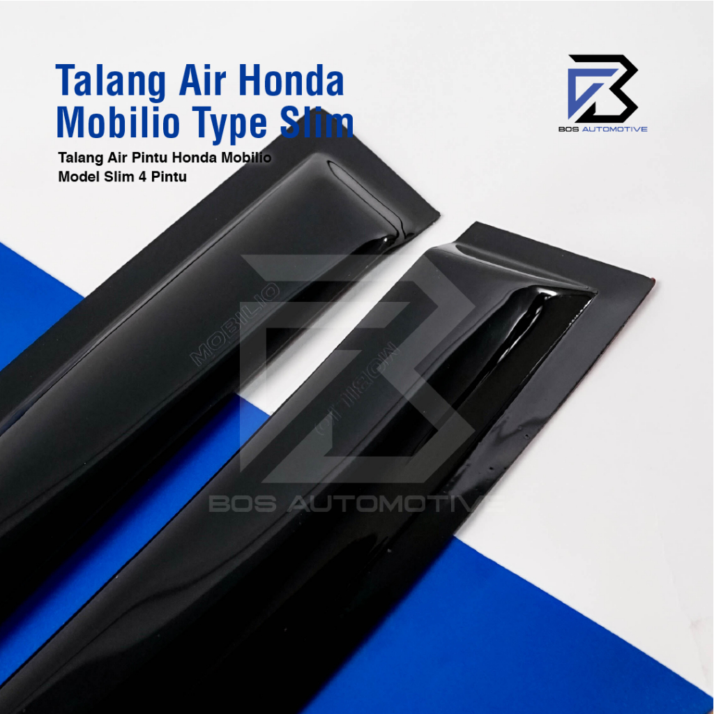 Talang Air Pintu Mobil Honda mobilio 2014 â€“ 2017 Model Slim 4 Pintu - foto-produk-1