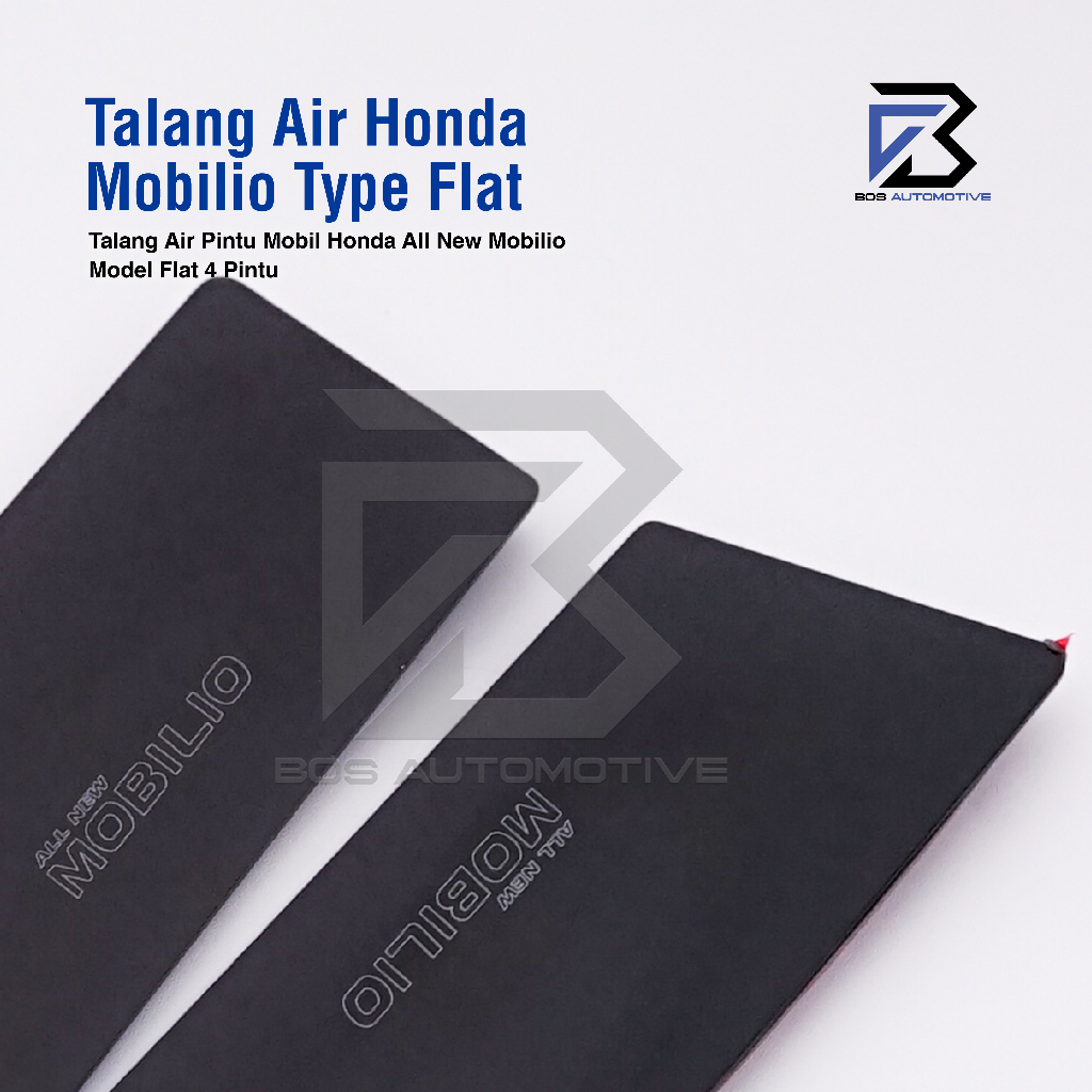 Talang Air Pintu Mobil Honda mobilio 2014 â€“ 2017 Model Flat Rata 4 Pintu - foto-produk-1