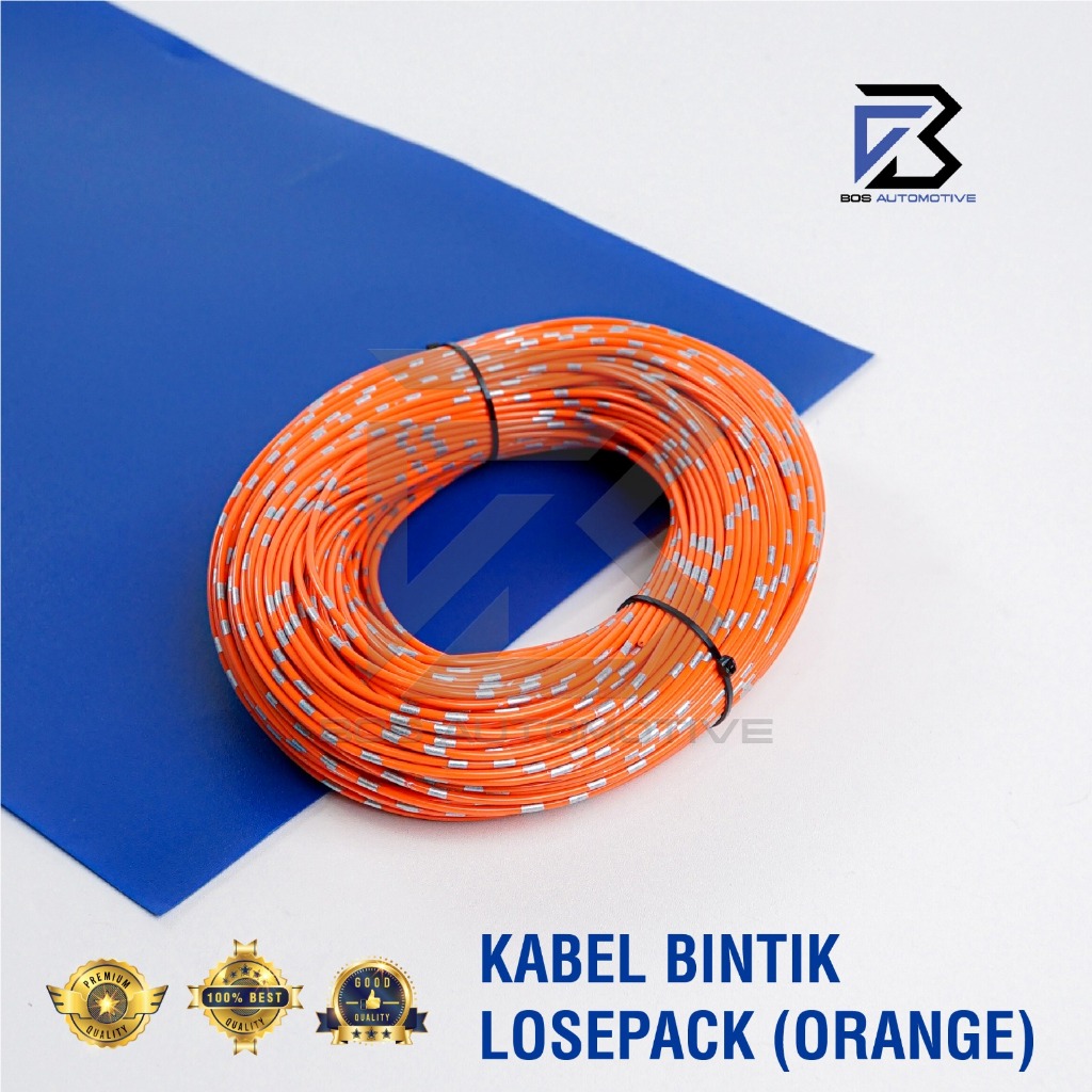 Kabel Bintik AVSS 0.5MM x 100M Kabel Otomotif Body Mobil Motor Serabut Tembaga (PLASTIK) - foto-variasi-7