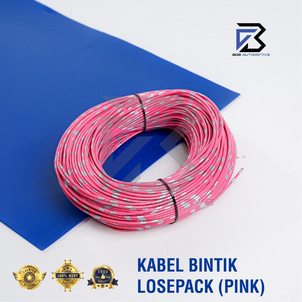 Kabel Bintik AVSS 0.5MM x 100M Kabel Otomotif Body Mobil Motor Serabut Tembaga (PLASTIK) - foto-variasi-9