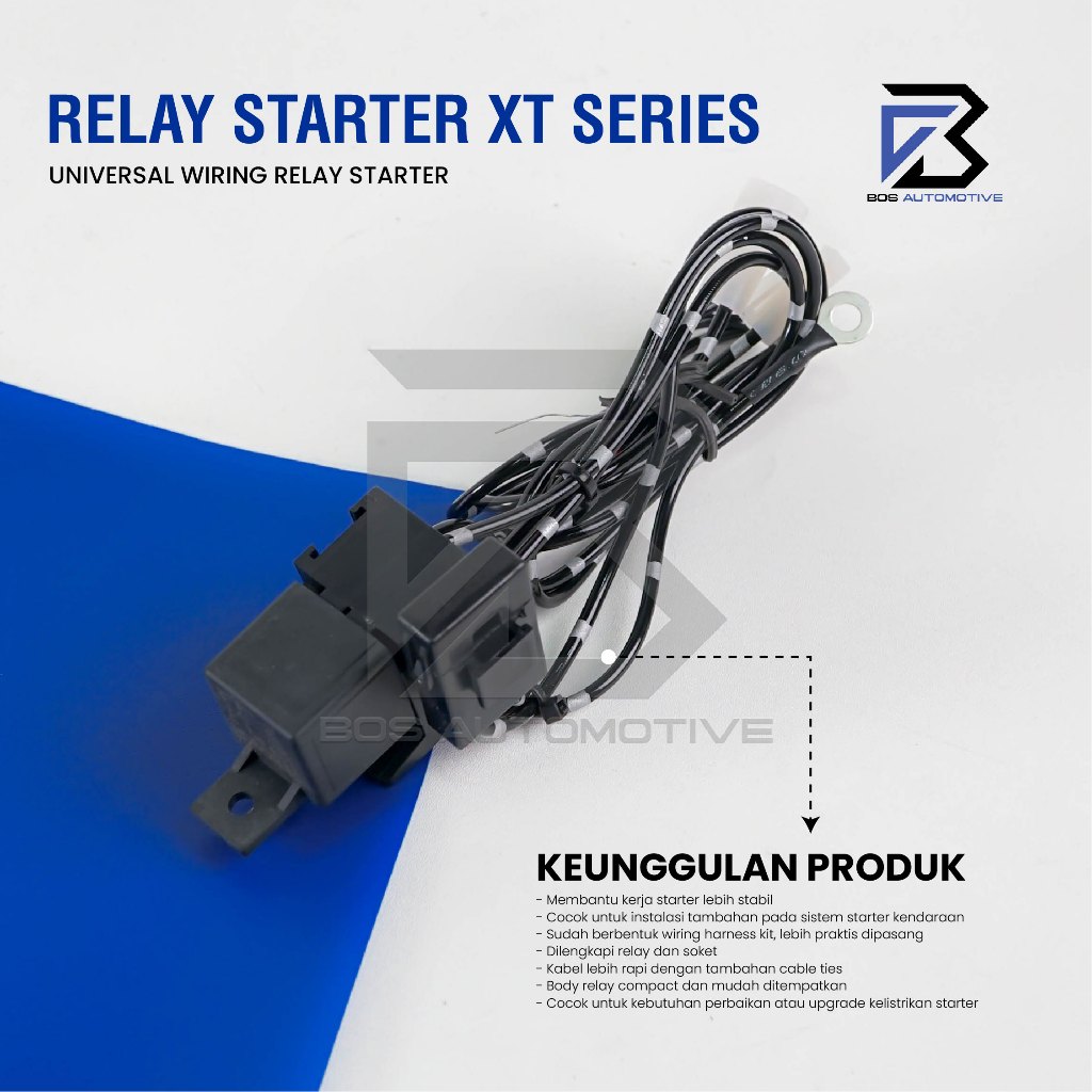 [MX] Kabel Relay Set Starter / Riley Starter Mobil XT SERIES Universal - foto-produk-1