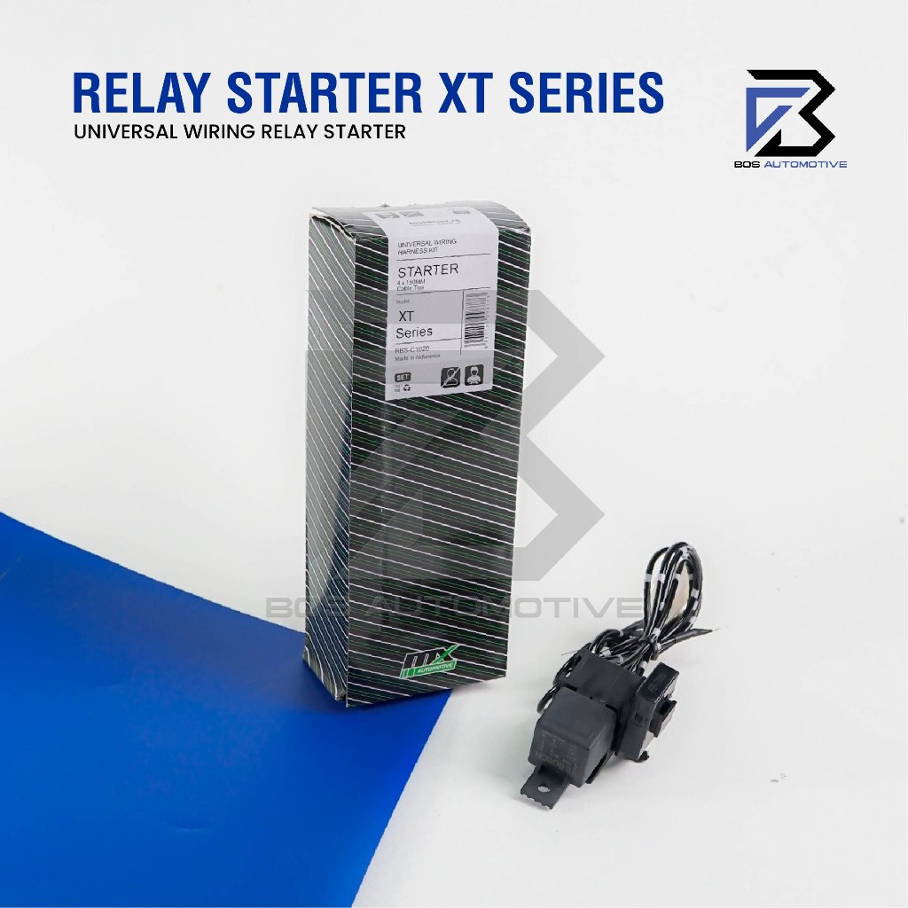 [MX] Kabel Relay Set Starter / Riley Starter Mobil XT SERIES Universal
