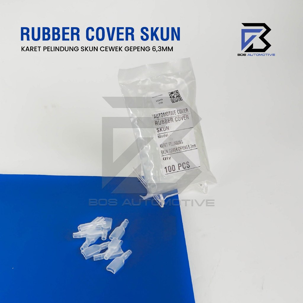 Karet Pelindung Skun Cewek Besar Insulator Kondom Skun Terminal Female Gepeng Berkualitas (LOSSE PACK) - foto-produk-1