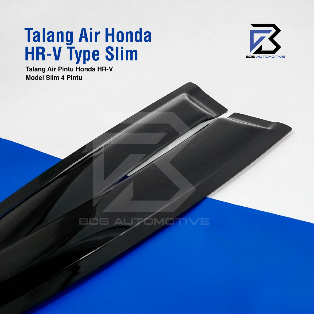 Talang Air Pintu Mobil Honda HRV 2015 â€“ 2020 Model Slim 4 Pintu - foto-produk-1