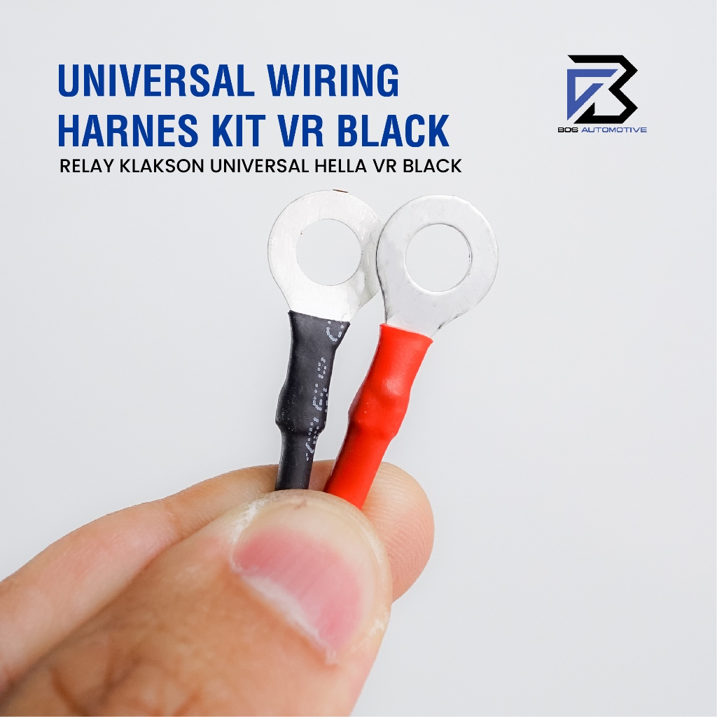 Kabel Relay Set Klakson Mobil Motor Relay HELLA VR-Black 12V - foto-produk-4